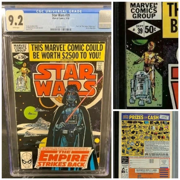 Vintage Star Wars 1977-1986 CGC High Grade Comic Collection Huge Lot of (10)!!! - Picture 11 of 11
